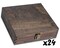 MakerFlo Cigar Box  - Dark Walnut Color